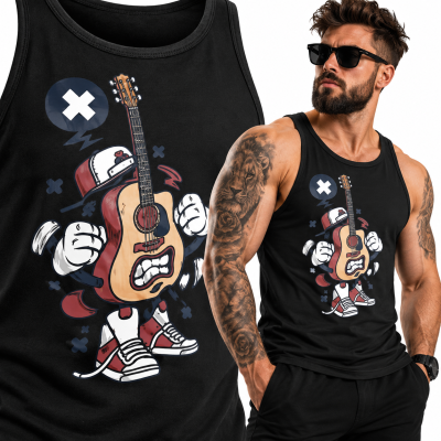 TANK TOP ANIMOWANY GUITAR